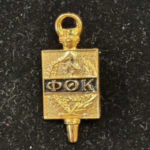 Phi Theta Kappa goldfilled pin.